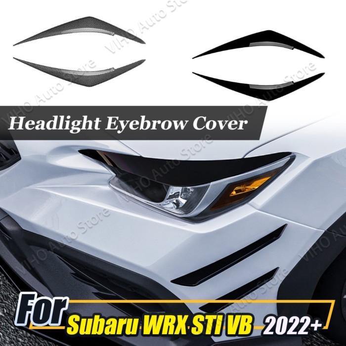 For Subaru WRX STI VB 2022 2022 2023 2024 2025 Car Headlights Eyebrow Eyelids Trim Stickers Cover C