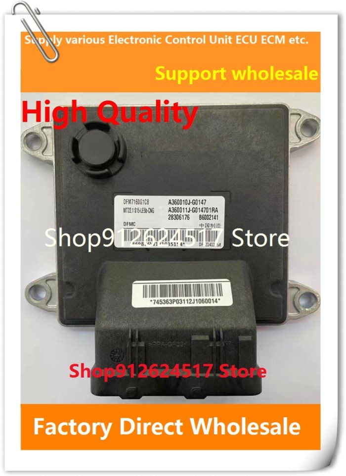 MT22.1 ECU B6002141 A360010J-G0147 28306176 Electronic Control Unit ECM B6001412 A360010J-F0104 283