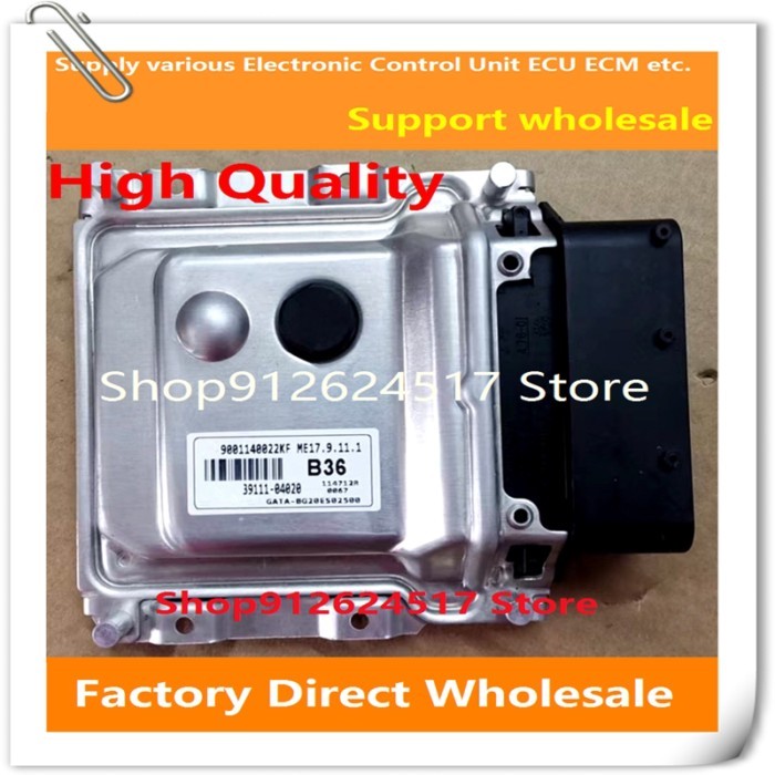 39130-2B071 SN2 ECM ME17.9.11.1 ECU 39110-2B120 S72 Electronic Control Unit Car Accessories 39111-0