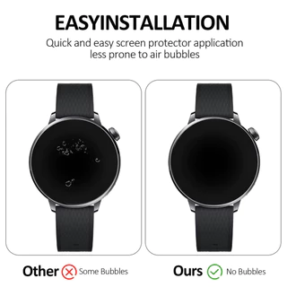 ฟิล์มไฮโดรเจลสําหรับตัวป้องกันหน้าจอ Amazfit Active Max ความโปร่งใสสูงสําหรับฟิล์มสมาร์ทวอทช์ Amazfit Active Max