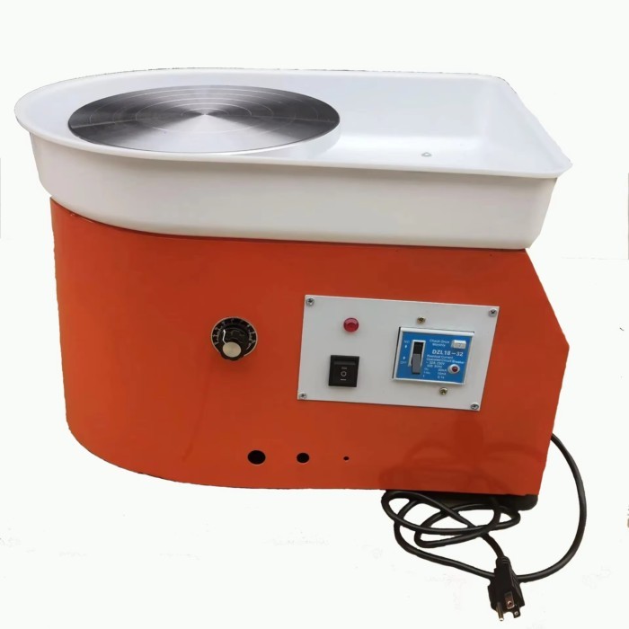 Pottery Wheel Forming Machine Turntable Diameter 350w Table Top Electric Ceramic Pottery Wheel With