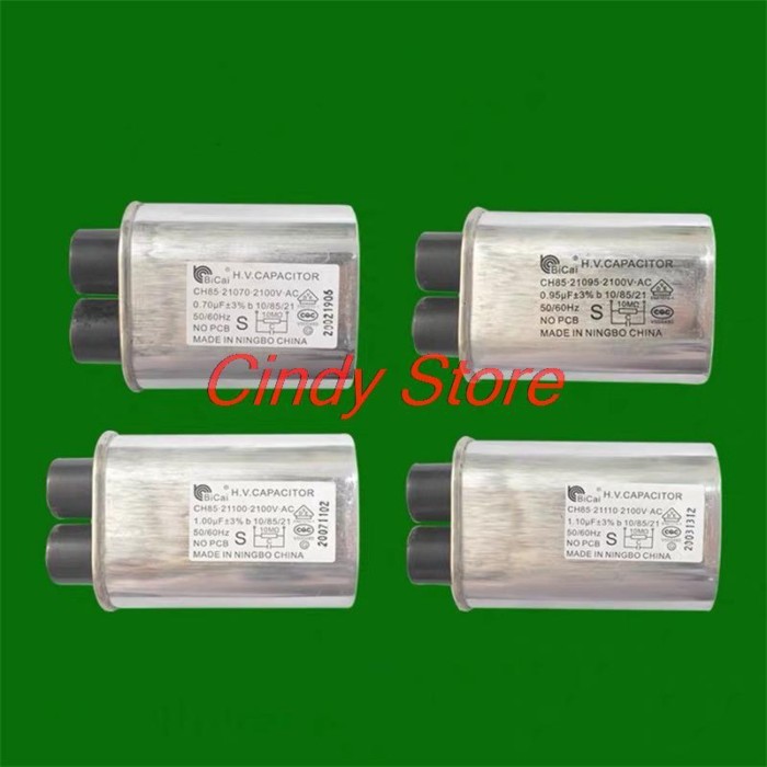 High Voltage HV CAPACITOR 2100VAC 3%b 50/60Hz Microwave Oven Replacement Parts 0.7uF 0.75uf / 1.00u