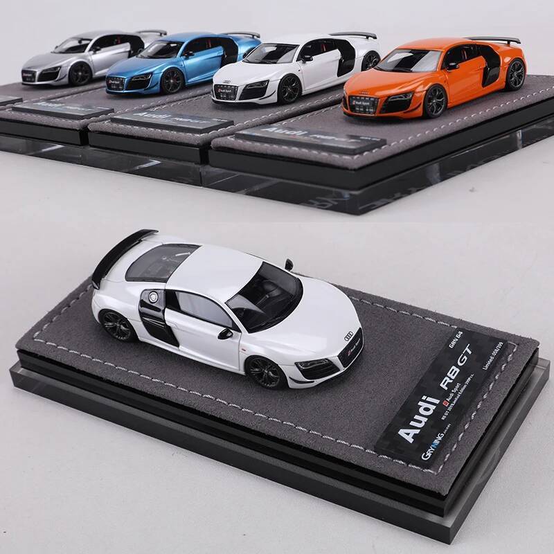 GRYNING 1:64 Audi R8 GT Resin Model Car Limited Edition