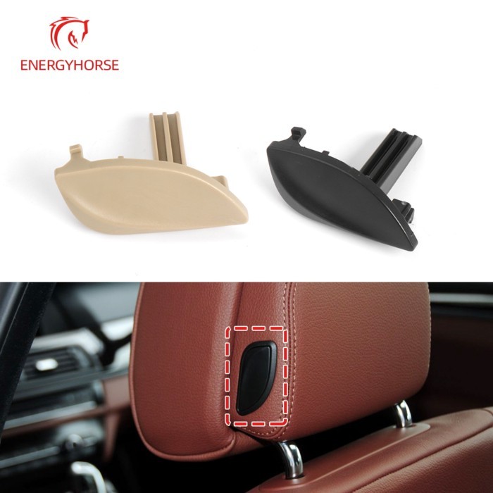 For F10 F11 F06 F07 F01 F02 F04 Car Front Seat Headrest Button Adjustment Switch Cover for BMW 5 6