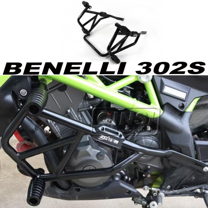 Motorcycle Modified Anti-fall Bar Bumper Front Guard Bar For Benelli 302S S302 Benelli302S