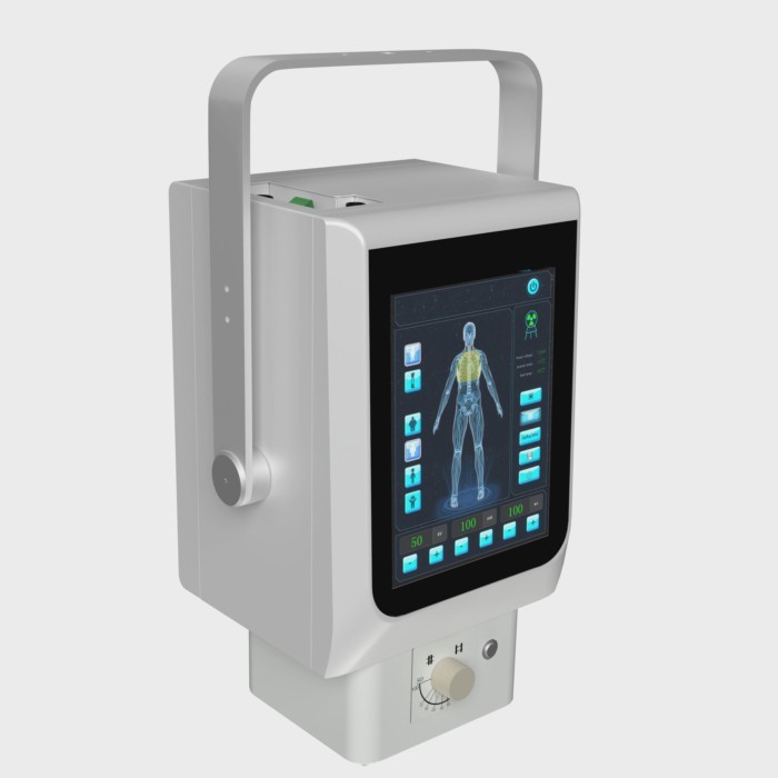 Portable digital X-ray system 8kW, imaging device