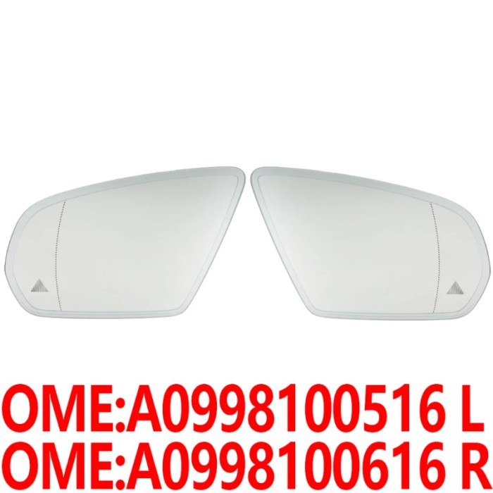 0998100516 0998100616 W213 W238 E63 E43 AMG E53 E50 car rear reversing reversing view MIRROR GLASS