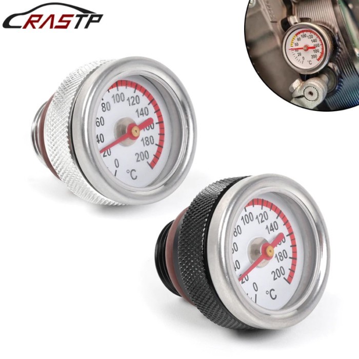 RASTP-Motorbike Oil Temperature Gauge M20x1.5 For Haojue TR300 / Harley-davidson X350 Engine Valve