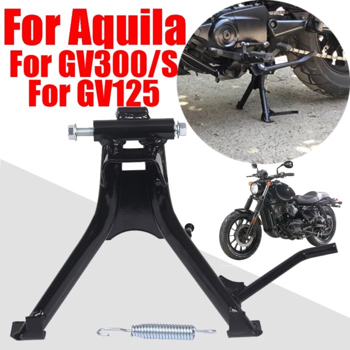 For HYOSUNG Aquila GV300S GV300 GV125 GV 300 S GV 300S Accessories Middle Kickstand Center Parking