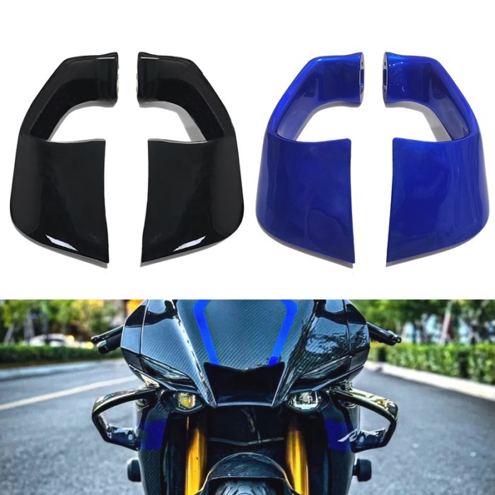 YZF-R1/R6 Motorcycle Carbon Fiber Aerodynamic Wing Fixed Wing Spoiler Fairing Kit For Yamaha YZF R1