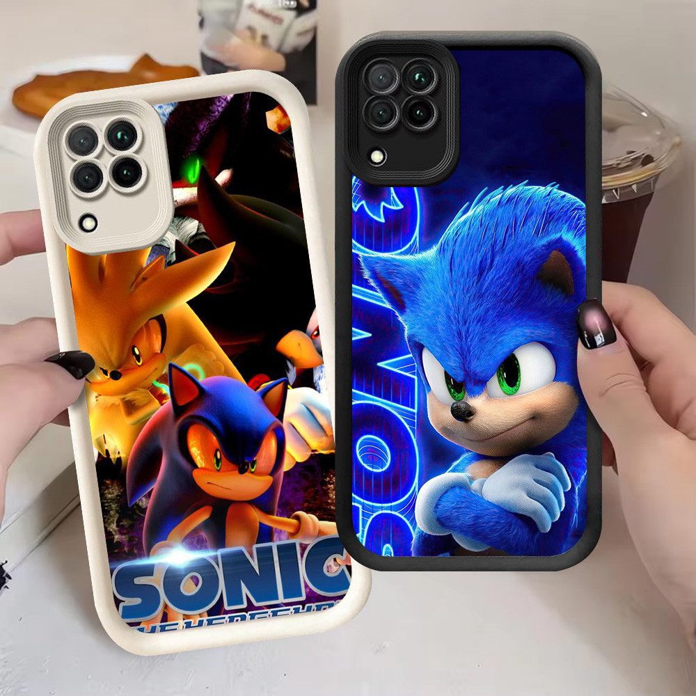 G-71 เคส Super Sonic สําหรับ Samsung Galaxy A12 A22 5G สีดําและสีขาว