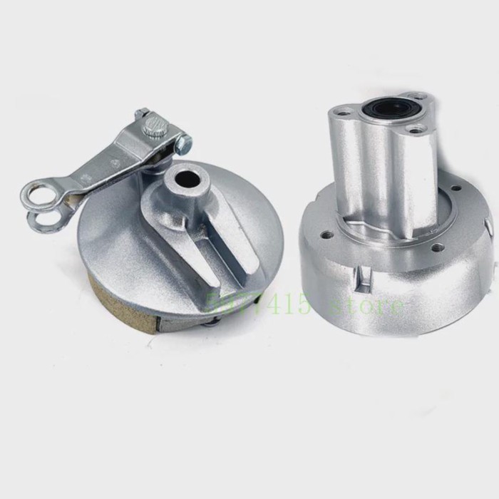 Rear Wheel Hub and Drum Brake Pads For Monkey Bike Z50 Z50R Z50A Z50J Z50JZ Z50GZ 8inch Wheel Rim