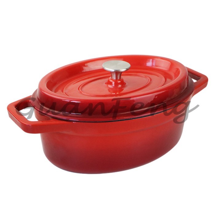 Cast Iron Pot Factory Directly Nonstick Induction Camping Casserole Pan Sets Cookware Cast Iron Cas