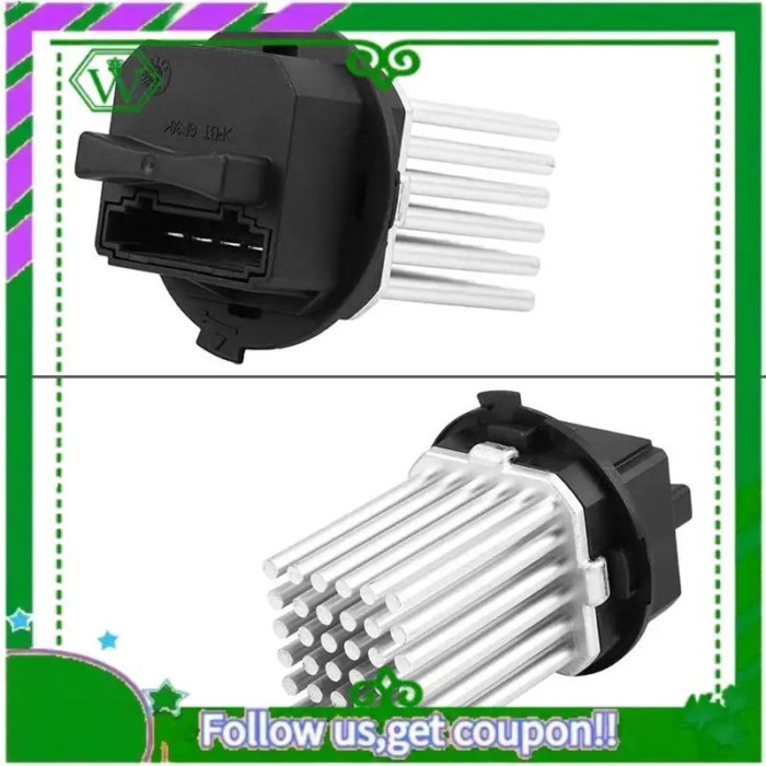 AC34-Blower Motor Resistor, 6441.S7 Heater Blower Motor Resistor Fan Resistor Fit For  307 407 Citr