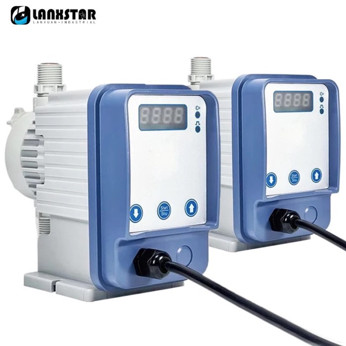 Electromagnetic Diaphragm Metering Pump Dosing Pump 1-20L/H Acid Chemical Chlorine Metering Dosing