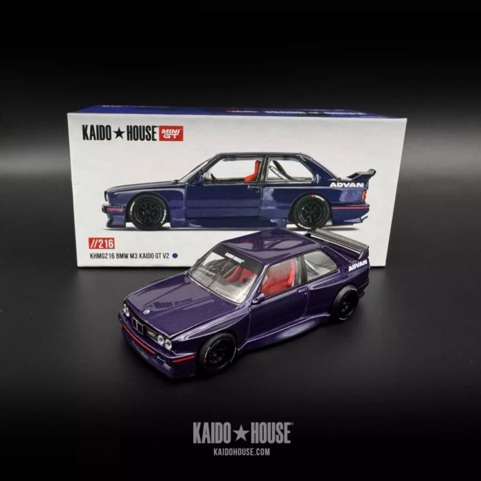 KAIDO HOUSE 1: 64 BMW BMW M3 E30 โมเดลรถโลหะผสมแบบเปิดได้