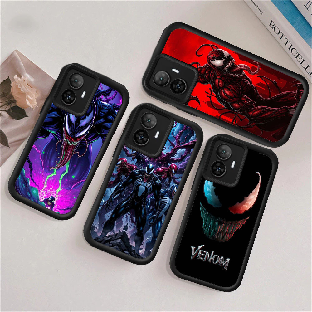 WA47 Venom สําหรับ Hp ชุบ Realme Reno ค้นหา X5 7 F21S 13 X3 12X A3 C65 Lite Pro 5G วัสดุ TPU