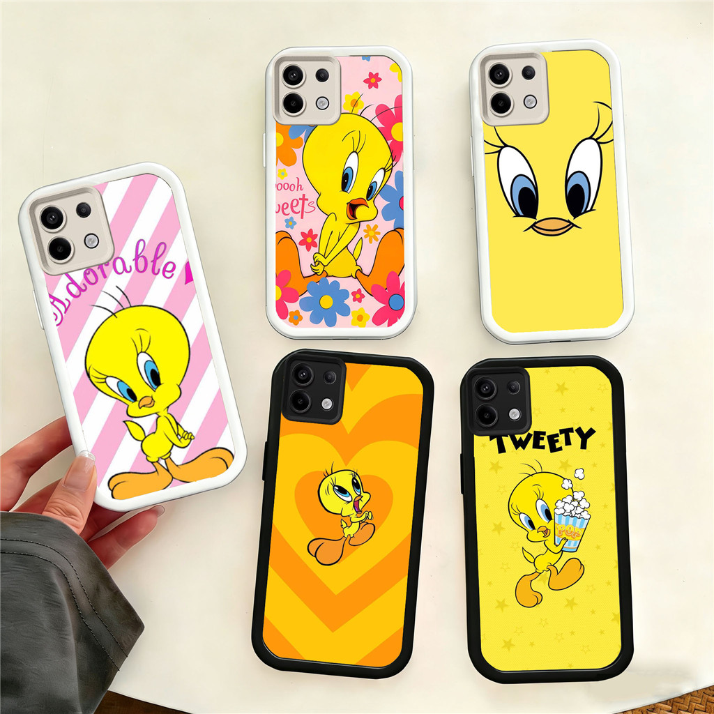 WA46 Tweety Bird Casing สําหรับ Hp ชุบ Infinix Smart Note 40 5 6 8 Ram2 7 Ram3 Plus Pro 5G TPU วัสดุ