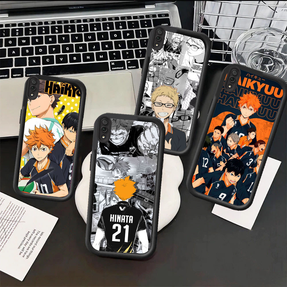 WA8 Haikyuu อะนิเมะสําหรับ Hp ชุบ VIVO Y17 Y16 Y15a Y20s Y19 Y20 Y15 Y15S Y12 Y20i Y12s Y17S วัสดุ T