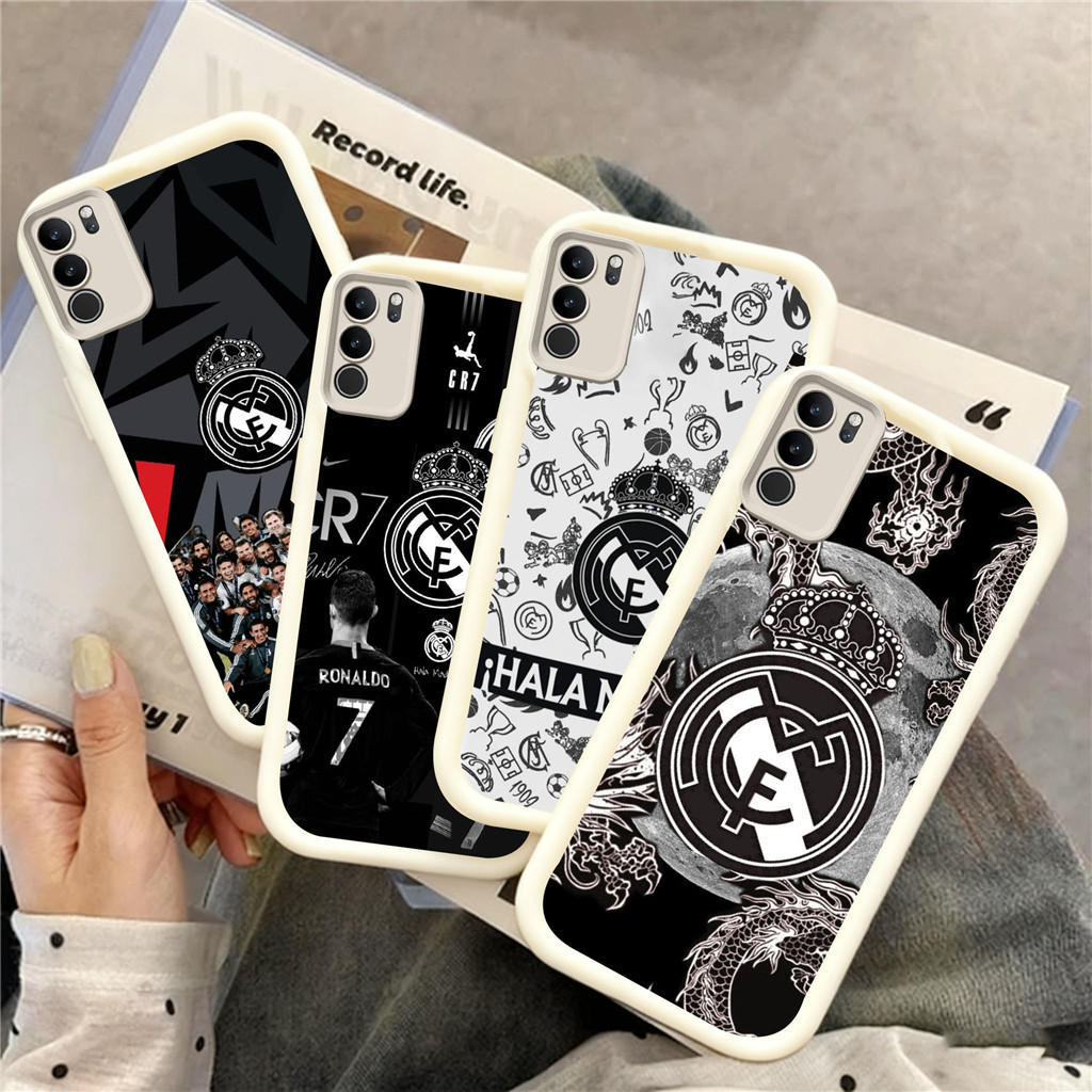 WB17 Badetuch Real Madrid Casing สําหรับ Hp ชุบ VIVO Y15 Y100 V40 Y12s Y03t V9 V30 Y02a Y02 Y03 Y12 