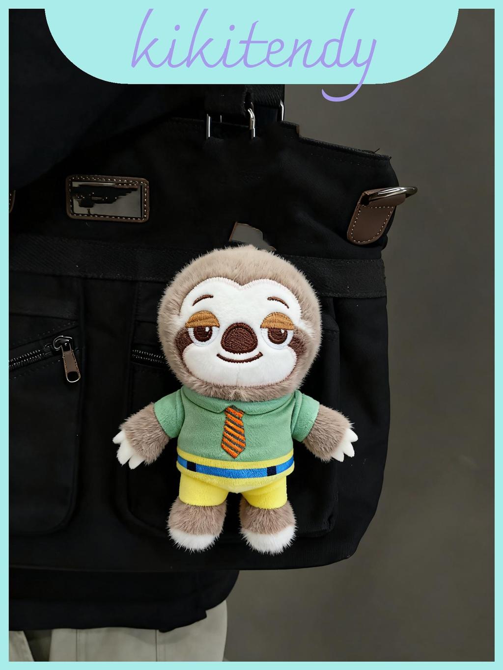 น่ารัก Judy Nick Sloth Sloth และ Benjamin พวงกุญแจตุ๊กตาสําหรับเด็ก