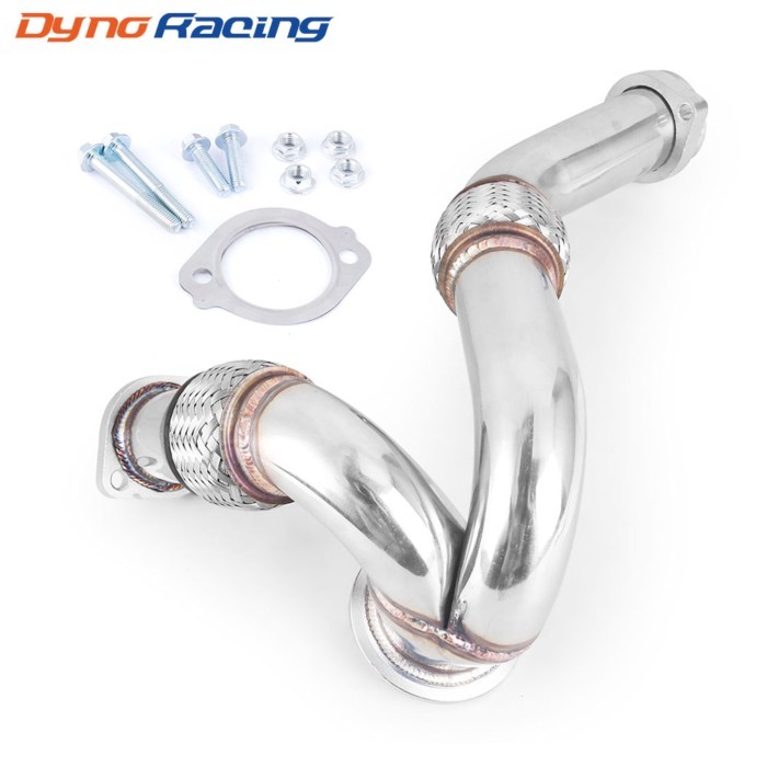 Turbocharger Y-Pipe Up Pipe Kit With Gasket Replacement For Ford 6.0L Diesel 2003-2007 5C3Z6K854CA
