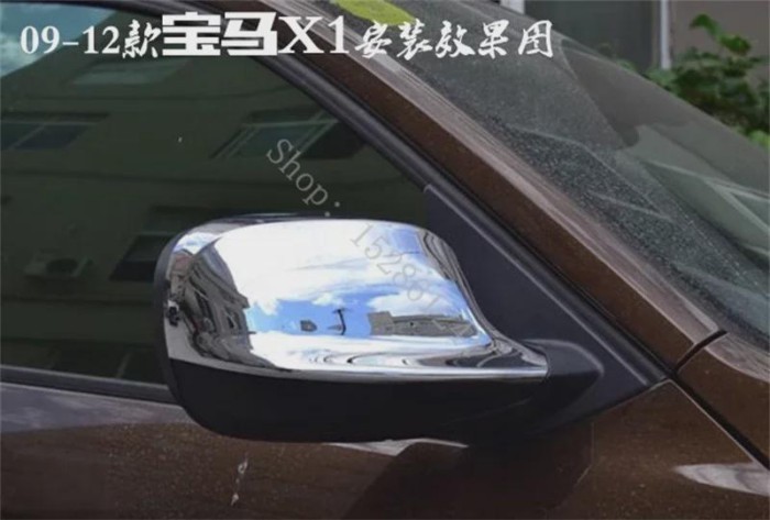 For BMW X1 E84 F48 F49 2009 2010~2022 car accessories ABS Chrome Rearview mirror Decoration /Rearvi