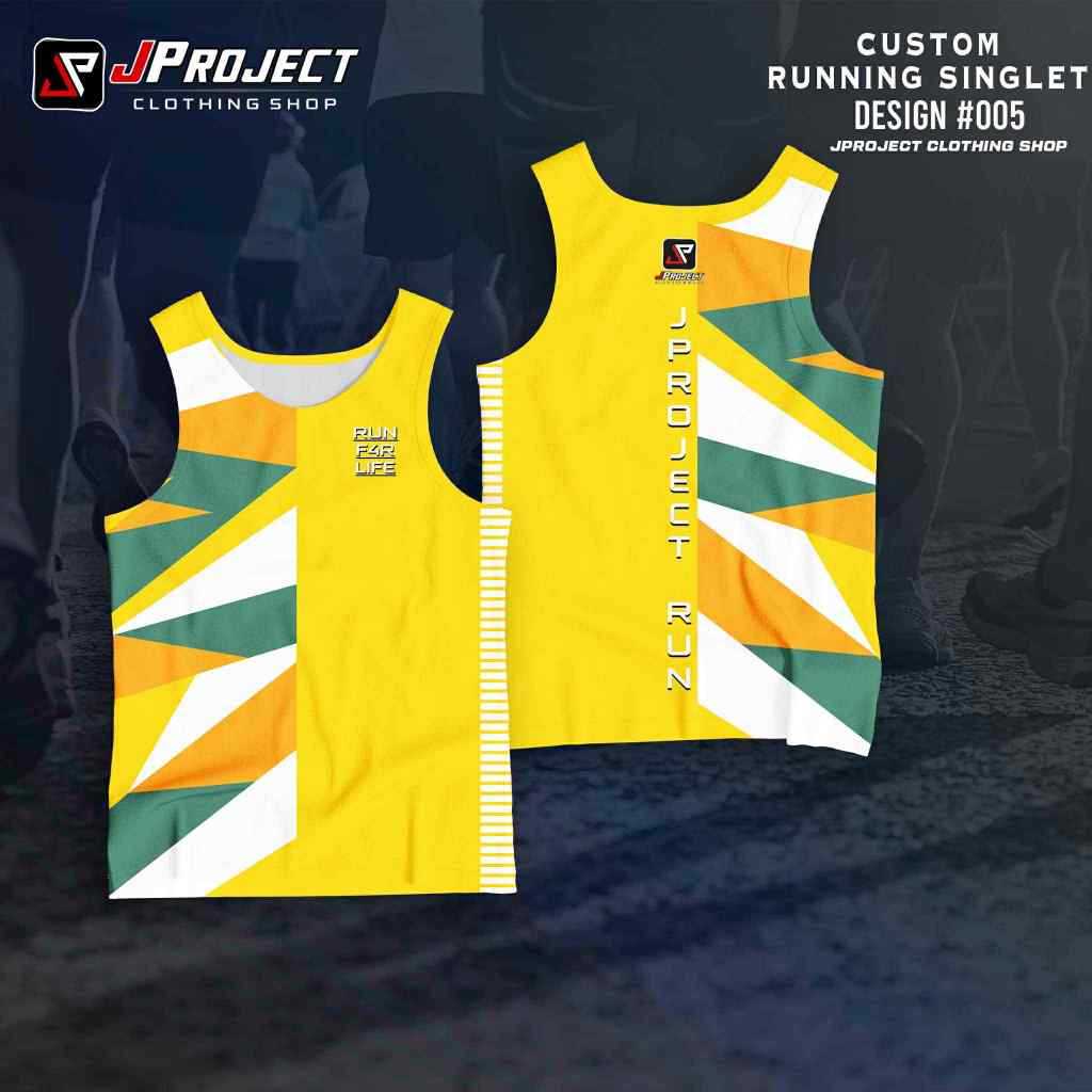 RUNNING SINGLET DESIGN 1