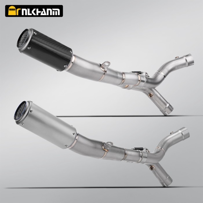 Project CR-T titanium alloy racing SC exhaust slip on line for YAMAHA YZF R1 MT10 2015-2024