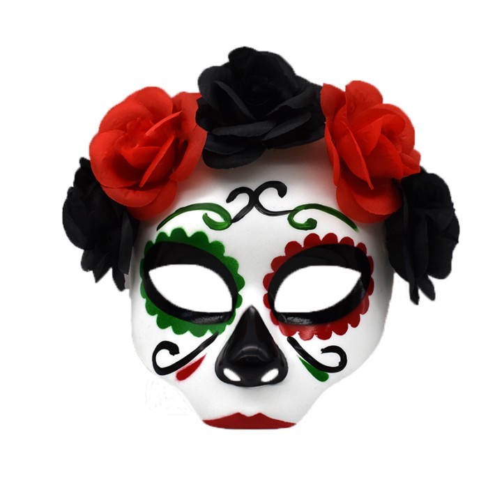 European and American New Halloween Flower Headbands, Personalized Simulated Flower Cosplay Makeup