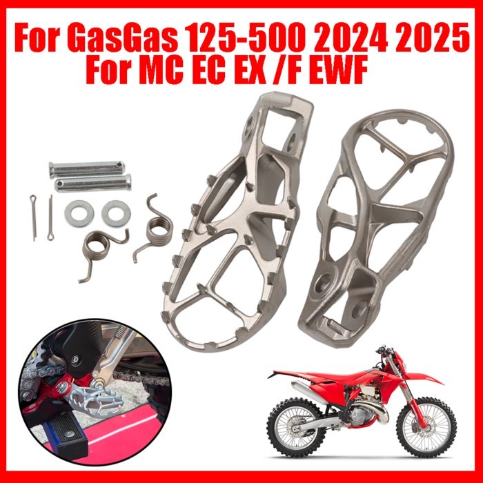 2024 2025 For GasGas EX MC EC 125 250 300 350 450 500 EW500F EC300 Motorcycle Precision Cast Footpe