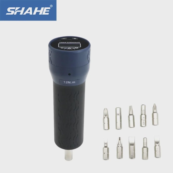 SHAHE Torque Screwdriver 1/4" Drive Digital Screwdriver Torque Wrench, Torque Screwdriver Electrici