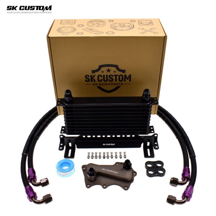 SK CUSTOM Oil Cooler Kit For BMW 5 Series G30 X3 X4 X5 G01 G02G05 G29 B58 3.0T Engine Oil Cooling K