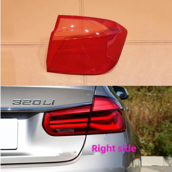 For BMW 3 Series F30 2016 2017 2018 Rear Taillight Shell Replacement Brake lights Lens Taillight Gl
