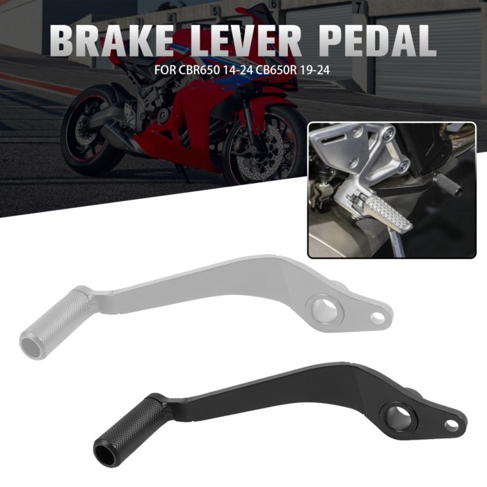 Rear Foot Brake Lever For Honda CBR650 CBR 650 2014-2024 CB650R CB 650R CB 650 R 2019-2024 2023 CNC
