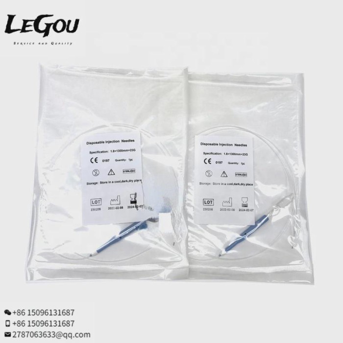 Disposable endoscope instrument disposable injection needle/ 1.8/2.3mm