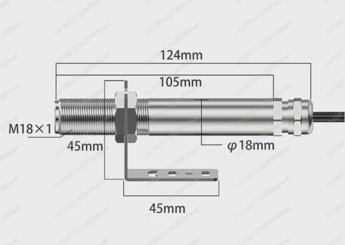 Noise meter Stainless steel noise sensor Industrial equipment testing environment dB noise meter