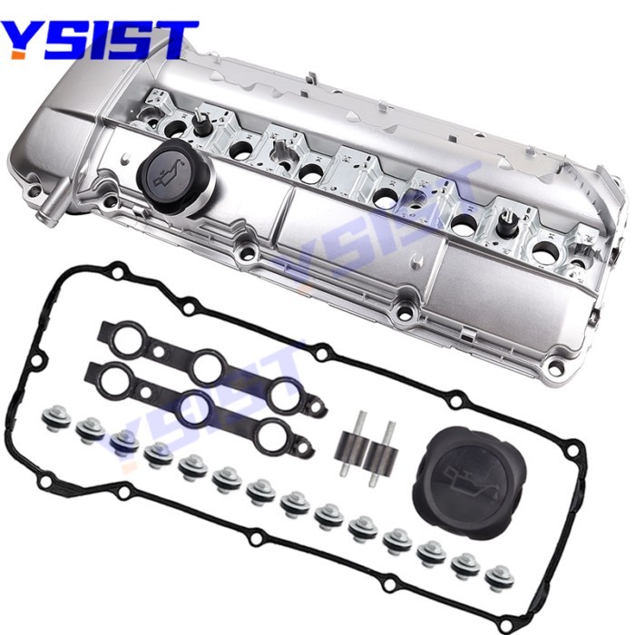 Aluminum Valve Cover for BMW E39 E36 E46 E53 E60 X5 M52/M54 2.5L 2.8L 3.0L 525i 528i 530i 323Ci Cyl