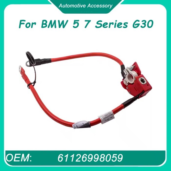 61126998059 Positive Terminal Battery Cable For BMW 5 7 Series G30 G38 G11 G12 BMW G30 G38