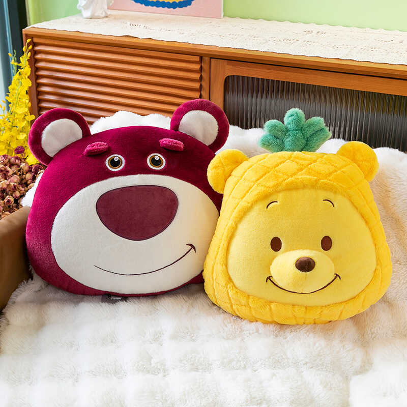 Plus ของเล่นตุ๊กตาการ์ตูน U-Shaped หมอนกระดูกสันหลังส่วนคอมัลติฟังก์ชั่น Nap หมอนรองคอสําหรับเดินทาง