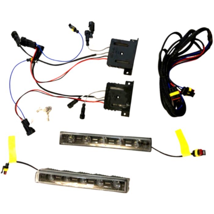 2Pcs W463 LED Daytime Portable Light DRL For Mercedes Benz G-class G500 G65 G63 AMG 2002-2018 Car F