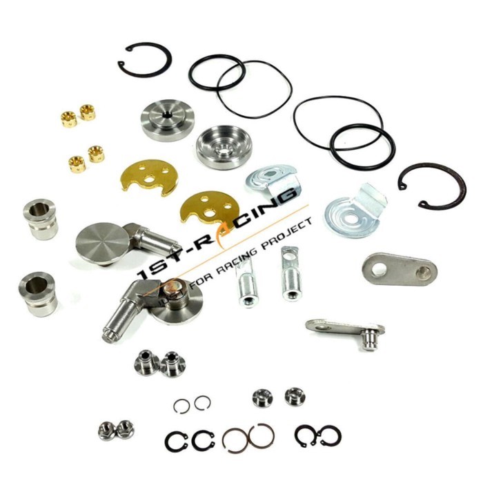 Upgraded Wastegate Flapper + Rebuild Repair Kit for BMW N54 TD03 135i 335i Turbo