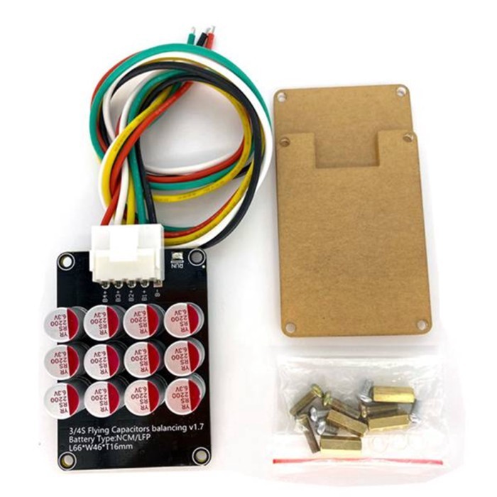 5.5A BMS 4S Active Balancer Board Li-Ion Lifepo4 LTO Battery Capacitor Equalizer Power Transfer wit