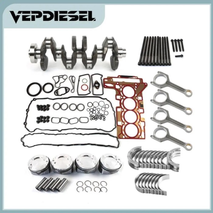 Engine Rebuild Gaskets Overhaul kit for BMW 125i 320i 328i 428i 528i X1 X3 Z4 F20 F30 E89 2.0T N20B