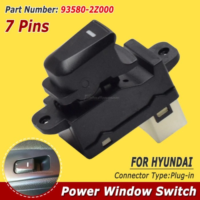 For Hyundai Ix35 Tucson IX 2009-2015 Durable Car Window Lifter Control Switch Button 935802Z000 935
