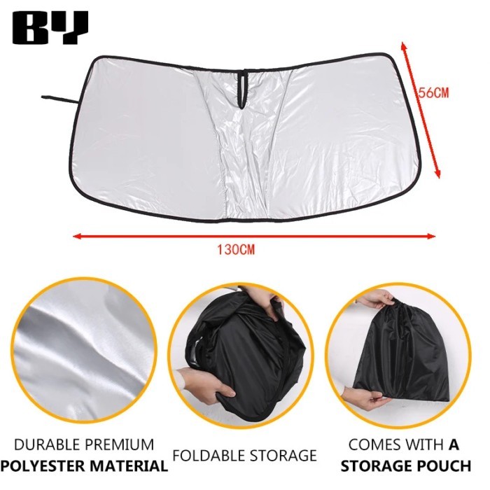 Car Windshield Sunshade Reflective Sunshade Car Interior Protective Sunshade Fit For Toyota GR Supr
