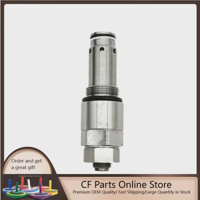 Relief Valve 709-20-51800 for Komatsu Excavator PC60 PC60L PC70