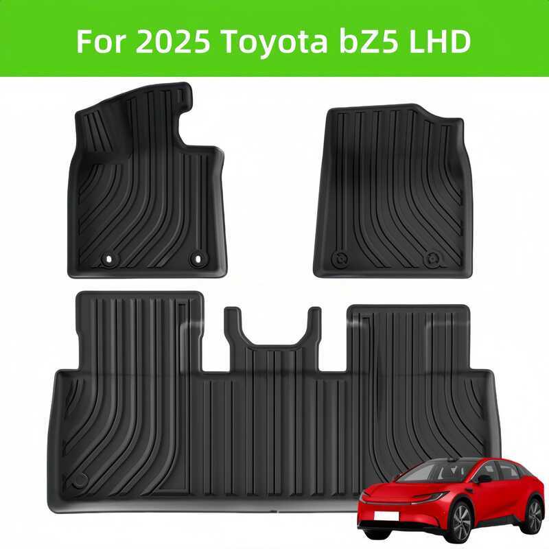 สําหรับ 2025 Toyot bZ5 พรม TPE พรมปูพื้นรถยนต์/พรมด้านหลัง
