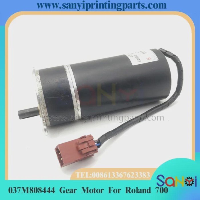 95% Original New 037M808444 Motor 80.37M44-80804 Gear Motor 037M 808 444 Ink Key Engine For Roland