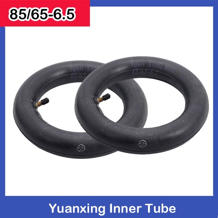 2 Pack 10 Inch 85/65-6.5 Electric Scooter Bent/Straight Inner Tube For Kugoo G-Booster/G2 Pro Mille